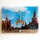 Настенные часы с изображением Москвы 00161