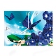 Часы "Синие бабочки" Арт. 00360