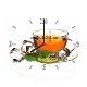 Часы "Чай" Арт. 00417