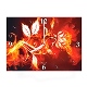 Часы "Огненный цветок" Арт. 00423