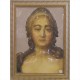 Портрет 3D Екатерина II, тактильный