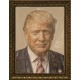 Портрет 3D Дональд Трамп., тактильный – вид товара 1