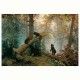 Картина 3D «Утро в сосновом лесу», тактильная – вид товара 6