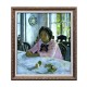 Картина 2D «Девочка с персиками», тактильная – вид товара 2