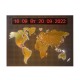 Карта мира, тактильная, композит, 1570х1206х60 мм – вид товара 1