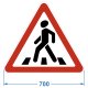 Дорожный знак 1.22 "Пешеходный переход", комм. пленка – вид товара 1