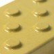 Плитка тротуарная (конусы шахматные), 180х120х45, бетон, жёлтый – вид товара 3