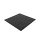 Плитка тактильная (конусы лин) противоск., 500х500х5, ПВХ, чер – вид товара 7