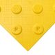 Плитка тактильная (конусы шах) противоск., 500х500х5, ПУ, жел – вид товара 10