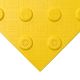 Плитка тактильная (конусы шах) противоск., 500х500х5, ПУ, жел – вид товара 11