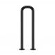 Поручень пристенный, опорный, не откидной, "Антибак", черный – вид товара 4