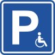 G-30 Пиктограмма тактильная Парковка для инвалидов – вид товара 1