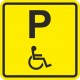 Пиктограмма тактильная A 20 Парковка для инвалидов – вид товара 1