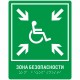 Пиктограмма тактильная Г-21 Место сбора (зона безопасности) инвалидов – вид товара 1